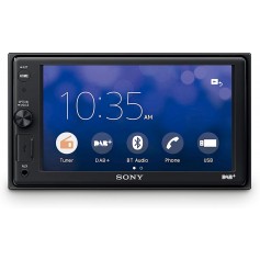 Sony XAV-AX1005DB Ecran 2DIN, récepteur Dab/Dab+, écran 6,4", Apple CarPlay, contrôle Vocal, Bluetooth, Microphone Externe Inclu