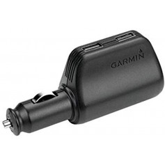 Garmin - Adapteur Allume-Cigare Multiple Haute Vitesse pour GPS Auto