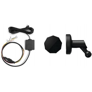 Garmin - Parking Mode Câble - Câble pour Surveillance de Véhicule Stationné Dash Cam 45/55 & Garmin - Support Magnétique pour Da