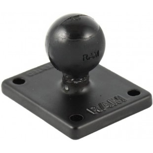 RAM Mounts UNPKD. RAM 2 X 1.7 BASE AMPS HOLE PAT, RAM-B-347U (BASE AMPS HOLE PAT)