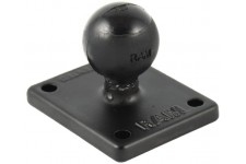 RAM Mounts UNPKD. RAM 2 X 1.7 BASE AMPS HOLE PAT, RAM-B-347U (BASE AMPS HOLE PAT)