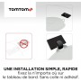 TomTom GPS Fixation Tableau de Bord pour tous les TomTom (TomTom GO, Start, Via, GO Basic, GO Essential, GO Premium, Rider, GO P