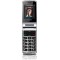 Bea-Fon Téléphone Portable à clapet SL495 SL495_EU001BS Noir, Argent 1 pc(s)
