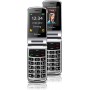 Bea-Fon Téléphone Portable à clapet SL595 SL595_EU001B Noir, Argent 1 pc(s)