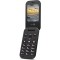Doro 6040 Téléphone Portable 2G à Clapet Débloqué pour Seniors avec Grandes Touches, Touche d'Assistance avec GPS et Socle Charg