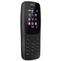 Nokia 110 - Téléphone double SIM, 14 heures de conversation, radio FM, Snake, noir