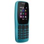 Nokia 110 Téléphone portable double SIM, écran 1,77" à couleurs, appareil photo, bleu [Italie]