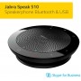 Jabra Speak 510 Haut Parleur - Enceinte Portable Certifiée Microsoft avec Adaptateur Bluetooth et USB - Connectivité avec Ordina