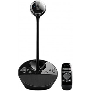 Logitech BCC950 Webcam Solution de Visioconférence, Full HD 1080p, Appels Vidéo, USB, Teams, Zoom, Fuze, Google Meet, Jabber, We