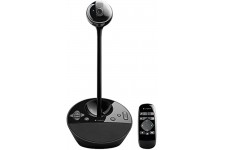 Logitech BCC950 Webcam Solution de Visioconférence, Full HD 1080p, Appels Vidéo, USB, Teams, Zoom, Fuze, Google Meet, Jabber, We