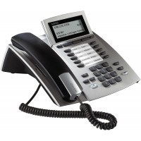 Agfeo system-téléphone ST 42 IP-Version, argent - pour AS Anlagen avec Firmware / 9.2 ou ES Systeme avec Firmware / 1.3b, bewegl