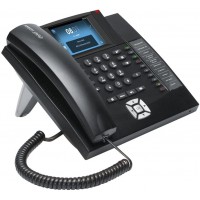 Auerswald COMfortel 1400 IP, noir, 90071 - Tisch- et Wandmontage, Produktklasse DEinsteiger-system-téléphone avec 3,5 Farbécran 
