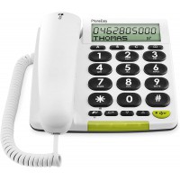 Doro téléphone grande touche PhoneEasy 312cs blanc (import Allemagne)