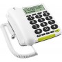 Doro téléphone grande touche PhoneEasy 312cs blanc (import Allemagne)