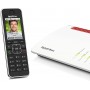 AVM Fritz!FON C6 Black Edition Téléphone VoIP sans Fil répondeur téléphonique, babyphone, Fonction Mains Libres, Code P