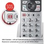 Panasonic KX -TGQ500GS argent-noir [Version Allemande]