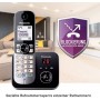 Panasonic KX-TG6821 Téléphones Sans fil Répondeur Ecran [Version Allemande]