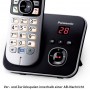 Panasonic KX-TG6821 Téléphones Sans fil Répondeur Ecran [Version Allemande]