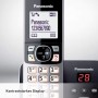 Panasonic KX-TG6821 Téléphones Sans fil Répondeur Ecran [Version Allemande]