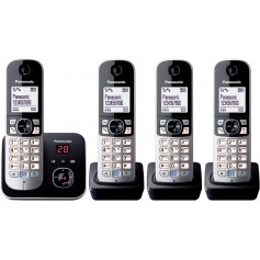 Panasonic KX-TG6824 Téléphones Sans fil Répondeur [Version Allemande]