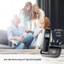 Panasonic KX-TGJ320GB avec répondeur (version allemande!) noir [Version Allemande]