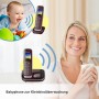 Panasonic KX-TGJ322GR Téléphones sans Fil Répondeur Ecran [Version Allemande]
