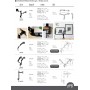 LogiLink BP0004 Support TV Mural Noir