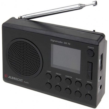Albrecht 27370 Radio portable Noir