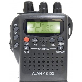 Albrecht CB Radio Portable Alan 42 DS avec Squelch Automat Digital C1267