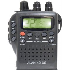 Albrecht CB Radio Portable Alan 42 DS avec Squelch Automat Digital C1267