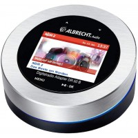 Albrecht DR 50 B Tuner Radio numérique Dab+/FM et récepteur Bluetooth, avec écran Couleur et écran Tactile, Couleur : Noir