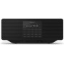 Panasonic Radio tout en un RX-D70BTEG-K I Radio FM/DAB/DAB+ Bluetooth Lecteur CD Aux-in USB Horloge Fonctionne sur secteur ou pi