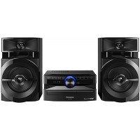 Panasonic SC-UX104EG-K Micro Musique CD (Bluetooth, Tuner (Dab+/FM), USB, AUX-in, DJ Jukebox, 300 W RMS Noir