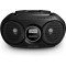 Philips Audio - AZ215B/12 Lecteur CD (Dynamic Bass Boost, Tuner Numérique FM, 3 Watts, Entrée Audio) Noir