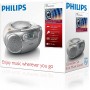Philips AZ127/12 Lecteur CD/Cassette/Tuner analogique FM/MW 2 W RMS