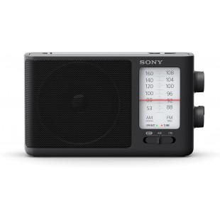 Sony ICF-506 Radio Portable FM/AM autonomie 35H avec Poignée de Transport intégrée Noir