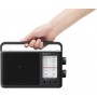 Sony ICF-506 Radio Portable FM/AM autonomie 35H avec Poignée de Transport intégrée Noir