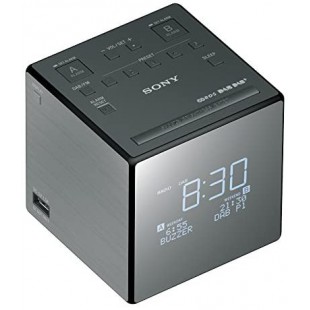 Sony XDR-C1DBP Radio/Radio-réveil Compatible Radio AM/FM et Radio Numérique DAB/DAB+