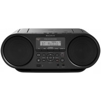 Sony ZS-RS60BT CD et USB Bluetooth boombox / enregistreur radio (NFC, Mega Bass, radio FM) noir