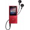 Lecteur MP3 Walkman Sony NWE394R.CEW 8 Go avec Radio FM - Rouge & MDR-ZX310APR Casque Pliable avec Microphone - Rouge