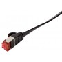 LogiLink Cat.6 3m câble de réseau Cat6 U/FTP (STP) Noir - Câbles de réseau (3 m, Cat6, U/FTP (STP), RJ-45, RJ-45, Noir)