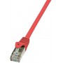 LogiLink CP1064S Câble réseau Cat5e F/UTP AWG26 3 m Rouge