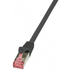 LogiLink PrimeLine Câble réseau Cat6 S/FTP AWG27 PIMF LSZH 5 m Noir