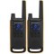 Motorola T82 Extreme PMR446 2-Way Walkie Talkie Radio Twin Pack - Jaune/Noir