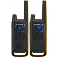 Motorola T82 Extreme PMR446 2-Way Walkie Talkie Radio Twin Pack - Jaune/Noir