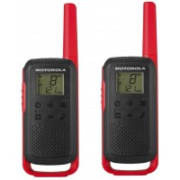 Motorola Talk About T6 Talkie-walkie PMR (PMR446, 16 canaux et 121 Codes, portée 8 km)