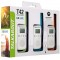 Motorola Talkie-walkie portée de 4 km Blanc avec Contours Orange/Vert/Bleu, TLKR T42 Trio