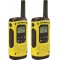 Radio Portable PMR Motorola TLKR T92 H2O IP67 avec 2 pièces Jaune
