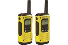 Radio Portable PMR Motorola TLKR T92 H2O IP67 avec 2 pièces Jaune