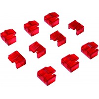 LogiLink RJ45 1 Port x et 10 x Serrures 10x Schlösser Rot
